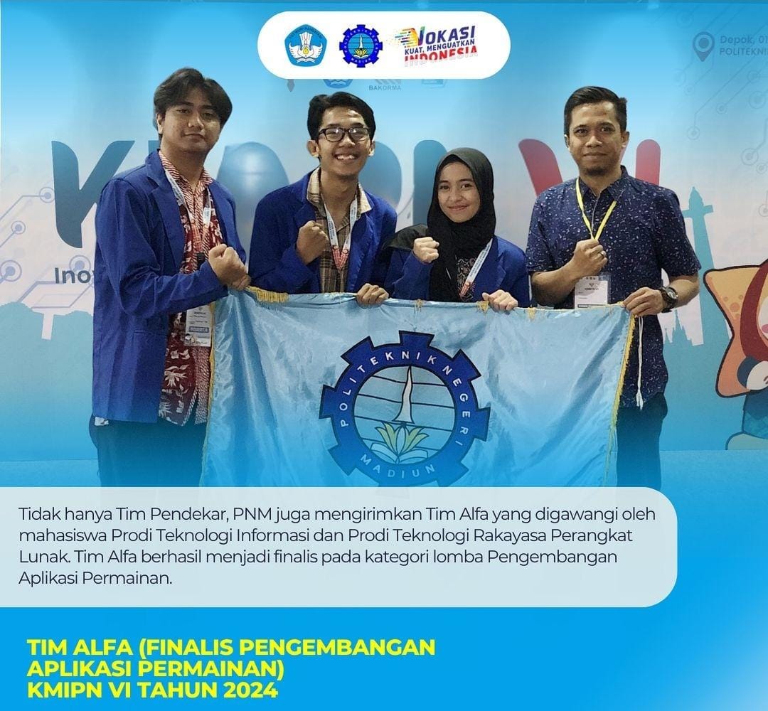 Tim Alfa berhasil menjadi finalis KMIPN  VI